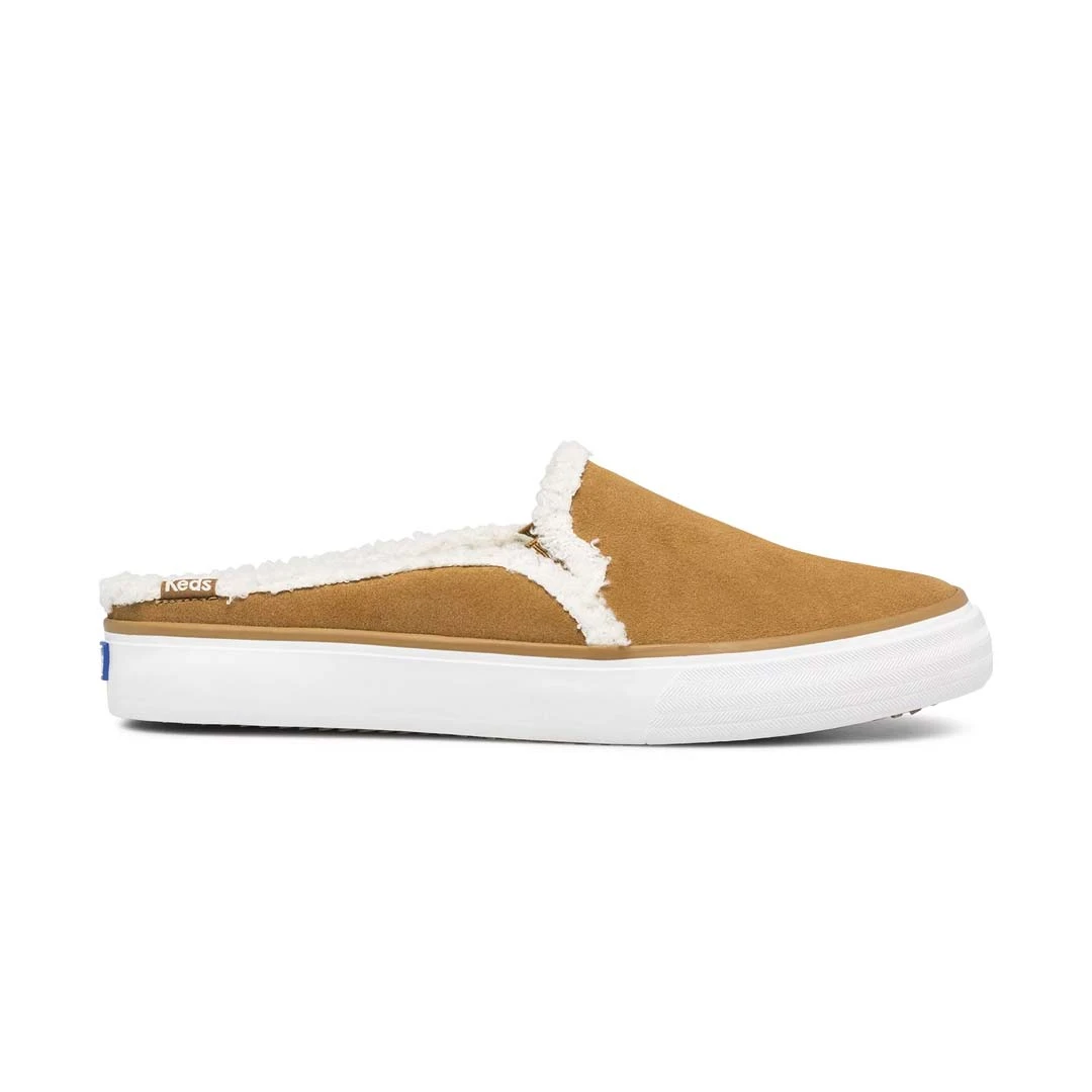Keds - Women's Double Decker Mule Suede Shearling Shoes (WH65734) 3 Keds - Women's Double Decker Mule Suede Shearling Shoes (WH65734)