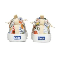 Keds - Women's Keds X Rifle Paper Co. Kickback Citrus Garden Party Shoes (WF66087) -SVP Sports Sale Keds Women s Keds x Rifle Paper Co. Kickback Citrus Garden Party Shoes WF66087 03
