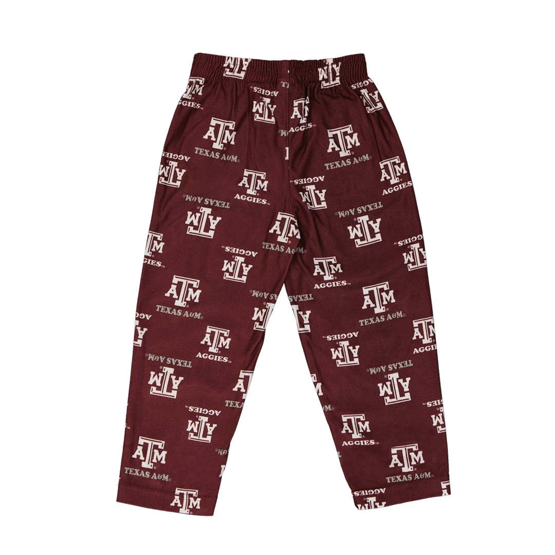 Outerstuff Kids' (Toddler) Texas A&M Aggies Printed Pant (K44LF4 66) 4 Outerstuff Kids' (Toddler) Texas A&M Aggies Printed Pant (K44LF4 66) - Image 2