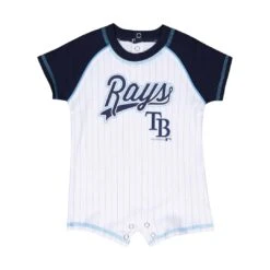 Outerstuff Kids' (Infant) Tampa Bay Rays Romper (KW32FB4 29)