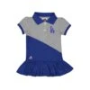 Outerstuff Girls' (Infant) Los Angeles Dodgers Polo Dress (M327SO 07) 2 Outerstuff Girls' (Infant) Los Angeles Dodgers Polo Dress (M327SO 07) -SVP Sports Sale Kids Infant Los Angeles Dodgers Polo Dress M327SO 07