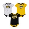 Outerstuff Kids' (Infant) Missouri Tigers Bodysuit Set (KL420L7 24) -SVP Sports Sale Kids Infant Missouri Tigers Bodysuit Set KL420L7 24