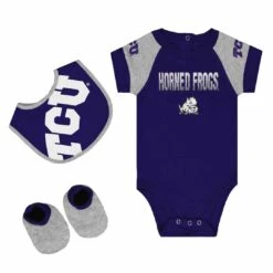 Outerstuff Kids' (Infant) TCU Horned Frogs 50 Yard Set (KQ413Z5 1G)