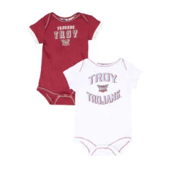Outerstuff Kids' (Infant) Troy Trojans 2 Pack Creeper (KW42LYD 4J)