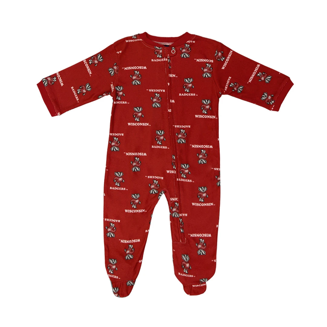 Outerstuff Kids' (Infant) Wisconsin Badgers Sleeper (KD42D7B 82) 3 Outerstuff Kids' (Infant) Wisconsin Badgers Sleeper (KD42D7B 82)