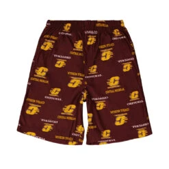 Outerstuff Kids' Central Michigan Chippewas Printed Shorts (K46LFZ 3I)