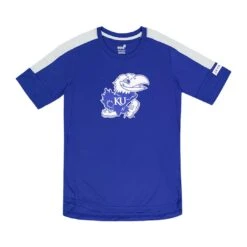 Outerstuff Kids' (Junior) Kansas Jayhawks Short Sleeve Performance T-Shirt (K48TRV 95)