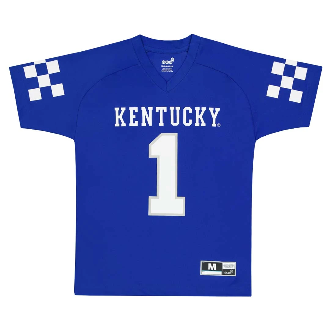 Outerstuff Kids' (Junior) Kentucky Wildcats Number 1 Jersey (KN48NG1KL) 3 Outerstuff Kids' (Junior) Kentucky Wildcats Number 1 Jersey (KN48NG1KL)