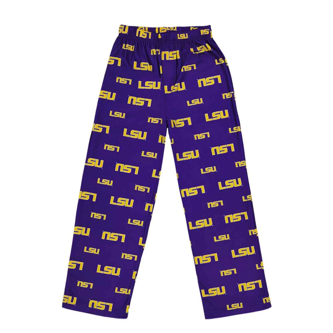 Outerstuff Kids' (Junior) LSU Tigers Printed Pant (K48LF456) 3 Outerstuff Kids' (Junior) LSU Tigers Printed Pant (K48LF456)
