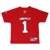 Outerstuff Kids' Louisville Cardinals Performance Jersey (K46NG1 LA) 1 Outerstuff Kids' Louisville Cardinals Performance Jersey (K46NG1 LA) -SVP Sports Sale Kids Junior Louisville Cardinals Performance Jersey Tee K46NG1 LA 01