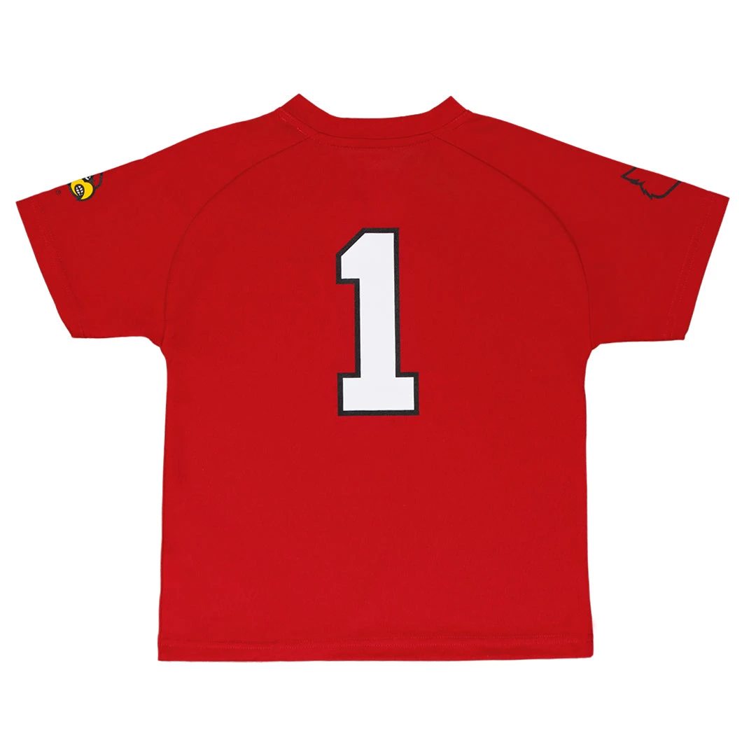 Outerstuff Kids' Louisville Cardinals Performance Jersey (K46NG1 LA) 4 Outerstuff Kids' Louisville Cardinals Performance Jersey (K46NG1 LA) - Image 2