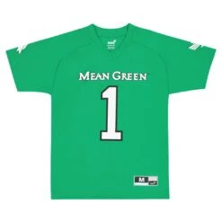 Outerstuff Kids' (Junior) North Texas Mean Green Number 1 Performance Jersey (KN48NG1N8)