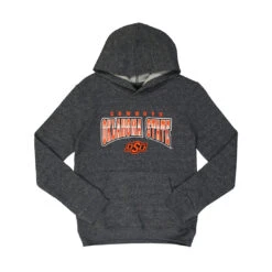 Outerstuff Kids' (Junior) Oklahoma State Cowboys Chromed Out Hoodie (KX8ALLFR 42)
