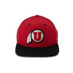 Outerstuff Kids' (Youth) Utah Utes Two Tone Snapback Hat (K848OHY32)