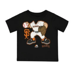 Outerstuff MLB - Kids' (Infant) San Francisco Giants Pitcher T-Shirt (M2SAOBF 14)