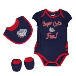 Outerstuff Kids' (Infant) Gonzaga Bulldogs Trifecta Set (K423JQ 2CN)