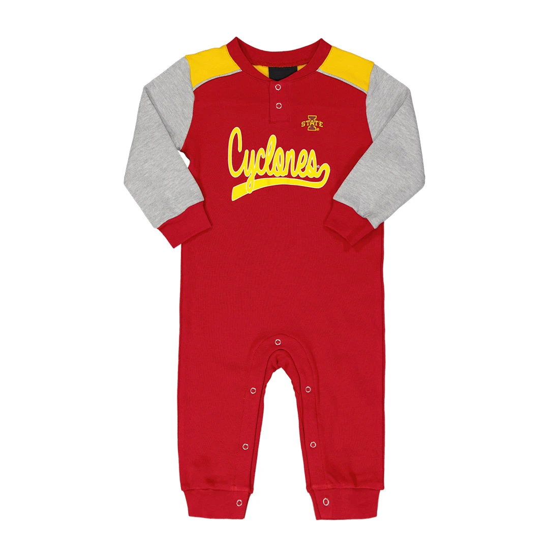 Outerstuff Kids' (Infant) Iowa State University Coverall (K42T85 34N) 3 Outerstuff Kids' (Infant) Iowa State University Coverall (K42T85 34N)