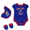 Outerstuff Girls' (Infant) Kansas Jayhawks Trifecta Set (K423JQ 95N) -SVP Sports Sale Kids Infant KansasTrifectaSet K423JQ95N 01