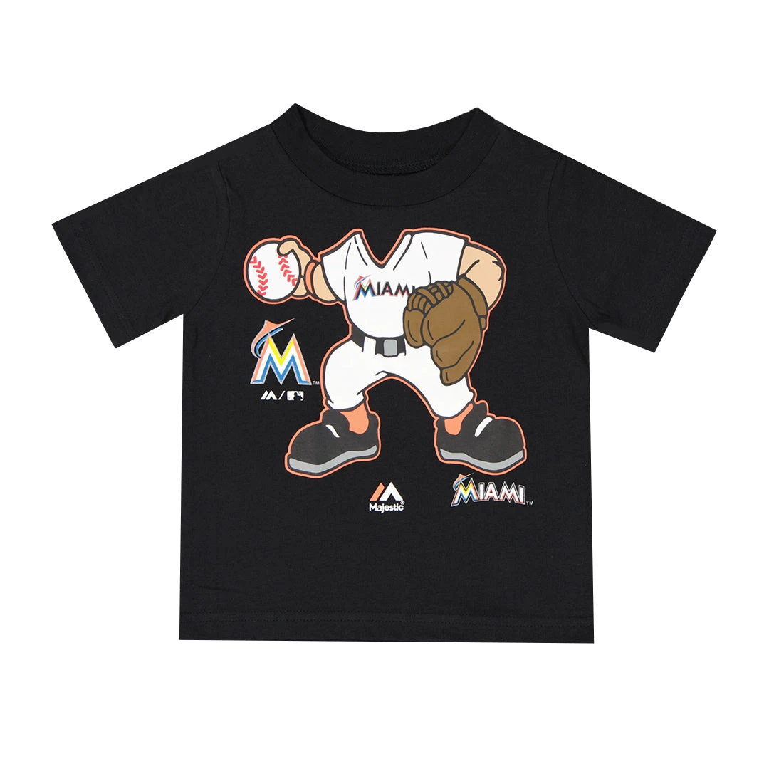 Outerstuff MLB - Kids' (Infant) Miami Marlins Pitcher T-Shirt (M2SAOBF 15) 3 Outerstuff MLB - Kids' (Infant) Miami Marlins Pitcher T-Shirt (M2SAOBF 15)
