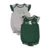 Outerstuff Girls' (Infant) Michigan State Spartans Creeper Pack (KA423D6 59N)