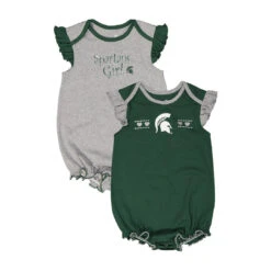 Outerstuff Girls' (Infant) Michigan State Spartans Creeper Pack (KA423D6 59N)