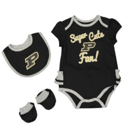 Outerstuff Girls' (Infant) Purdue Boilermakers Trifecta Set (K423JQ 46N)