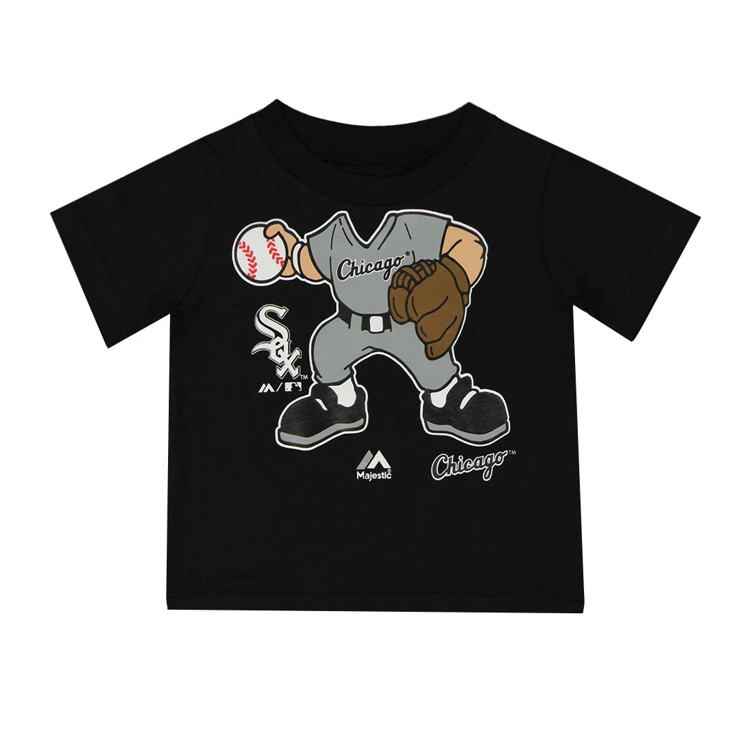Outerstuff MLB - Kids' (Infant) Chicago White Sox Sox Pitcher T-Shirt (M2SAOBF 01) 3 Outerstuff MLB - Kids' (Infant) Chicago White Sox Sox Pitcher T-Shirt (M2SAOBF 01)