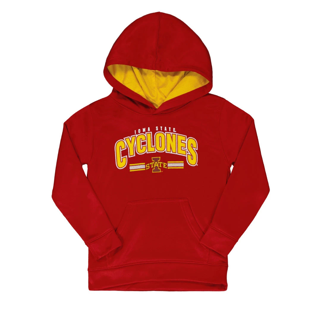 Outerstuff Kids' Iowa State Cyclones Audible Hoodie (KP465J3 34) 3 Outerstuff Kids' Iowa State Cyclones Audible Hoodie (KP465J3 34)