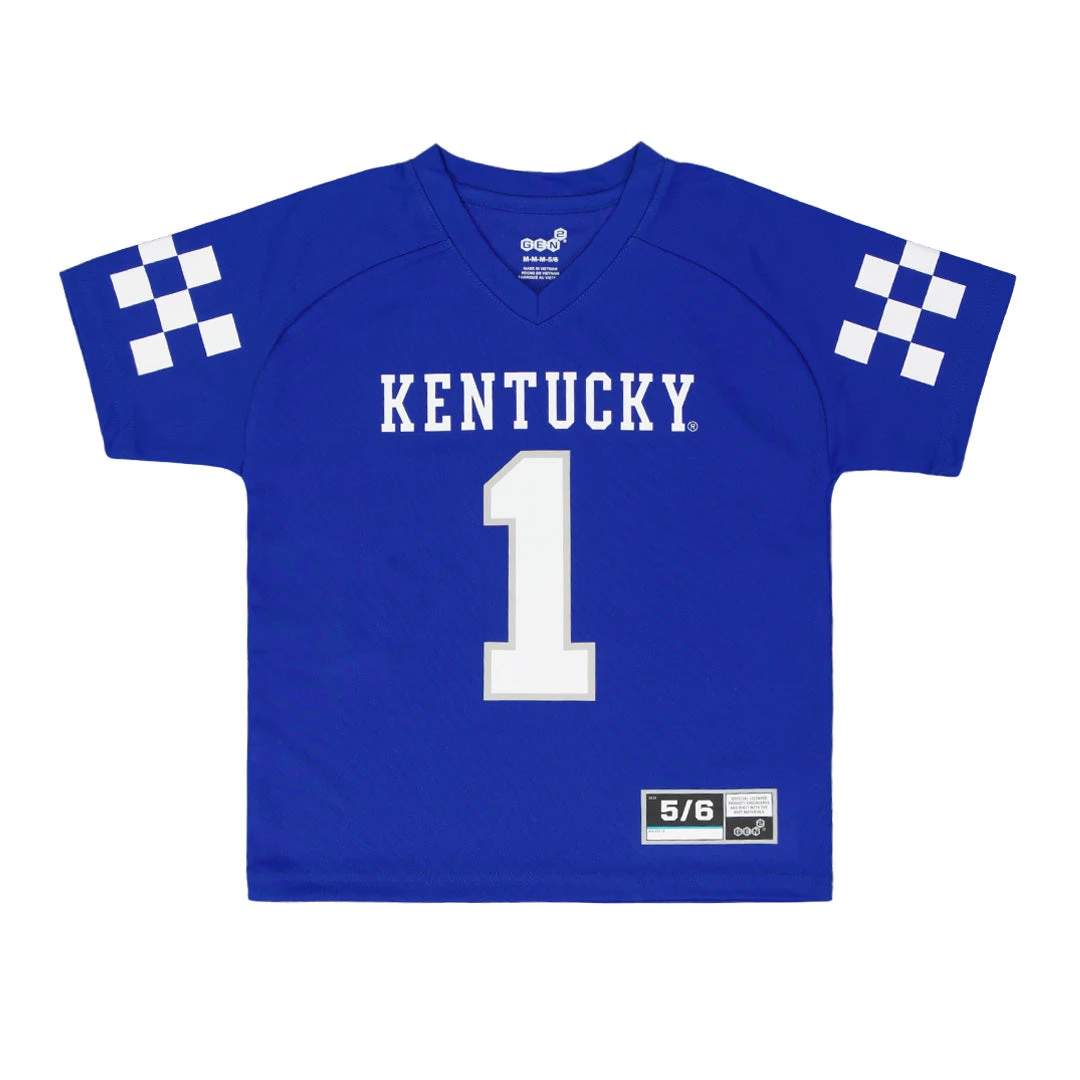 Outerstuff Kids' Kentucky Wildcats Performance Jersey (K46NG1 KL) 3 Outerstuff Kids' Kentucky Wildcats Performance Jersey (K46NG1 KL)