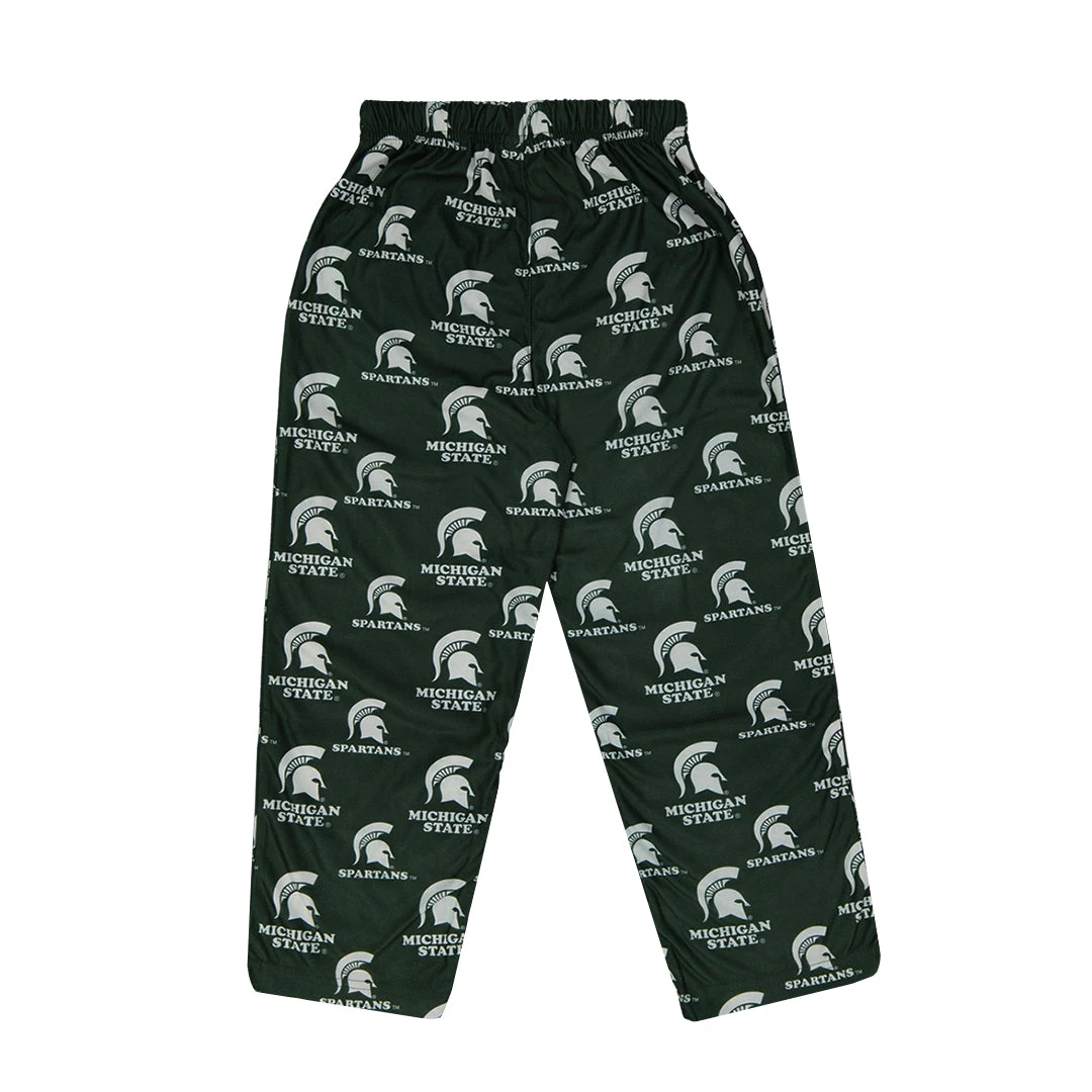 Outerstuff Kids' Michigan State Spartans Printed Pant (KZ46LF4 59N) 4 Outerstuff Kids' Michigan State Spartans Printed Pant (KZ46LF4 59N) - Image 2