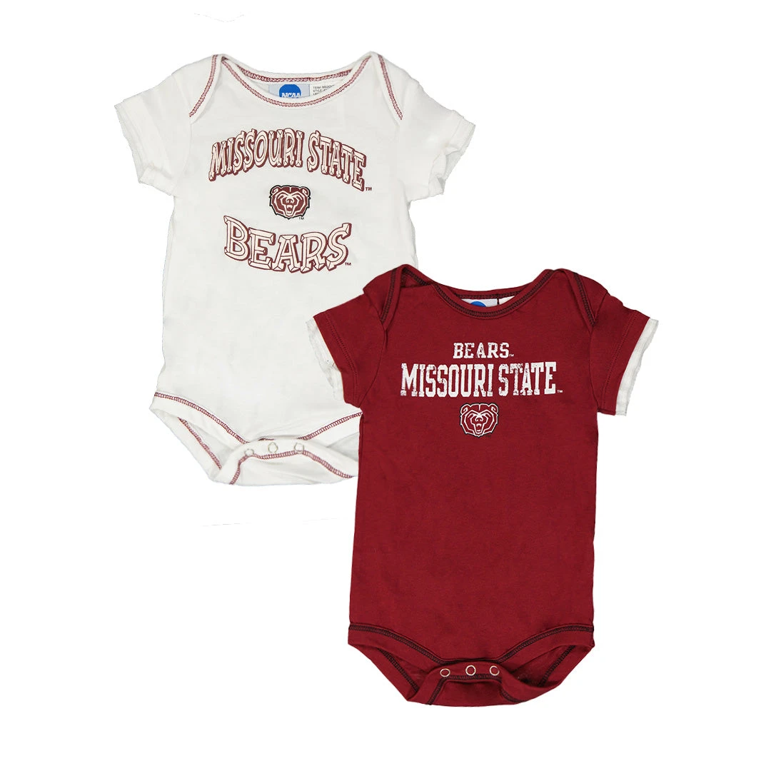 Outerstuff Kids' (Infant) Missouri State 2 Pack Creeper (KW42LYD 3T) 3 Outerstuff Kids' (Infant) Missouri State 2 Pack Creeper (KW42LYD 3T)