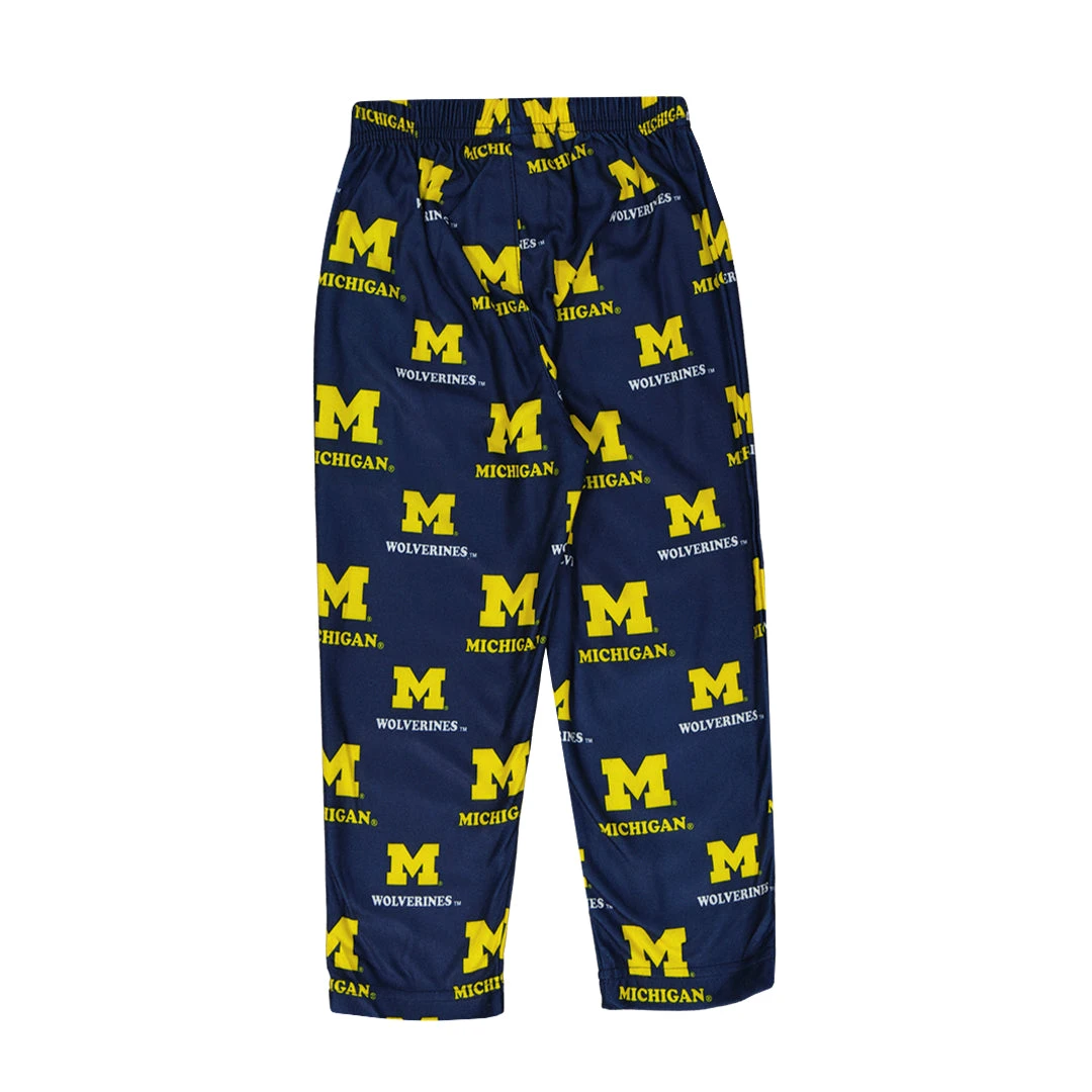 Outerstuff Kids' (Toddler) Michigan Wolverines Printed Pant (K44LF4 58N) 4 Outerstuff Kids' (Toddler) Michigan Wolverines Printed Pant (K44LF4 58N) - Image 2