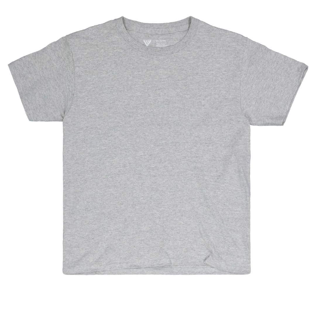 Levelwear - Kids' (Junior) Jock Short Sleeve T-Shirt (CJ92A GRY) 3 Levelwear - Kids' (Junior) Jock Short Sleeve T-Shirt (CJ92A GRY)