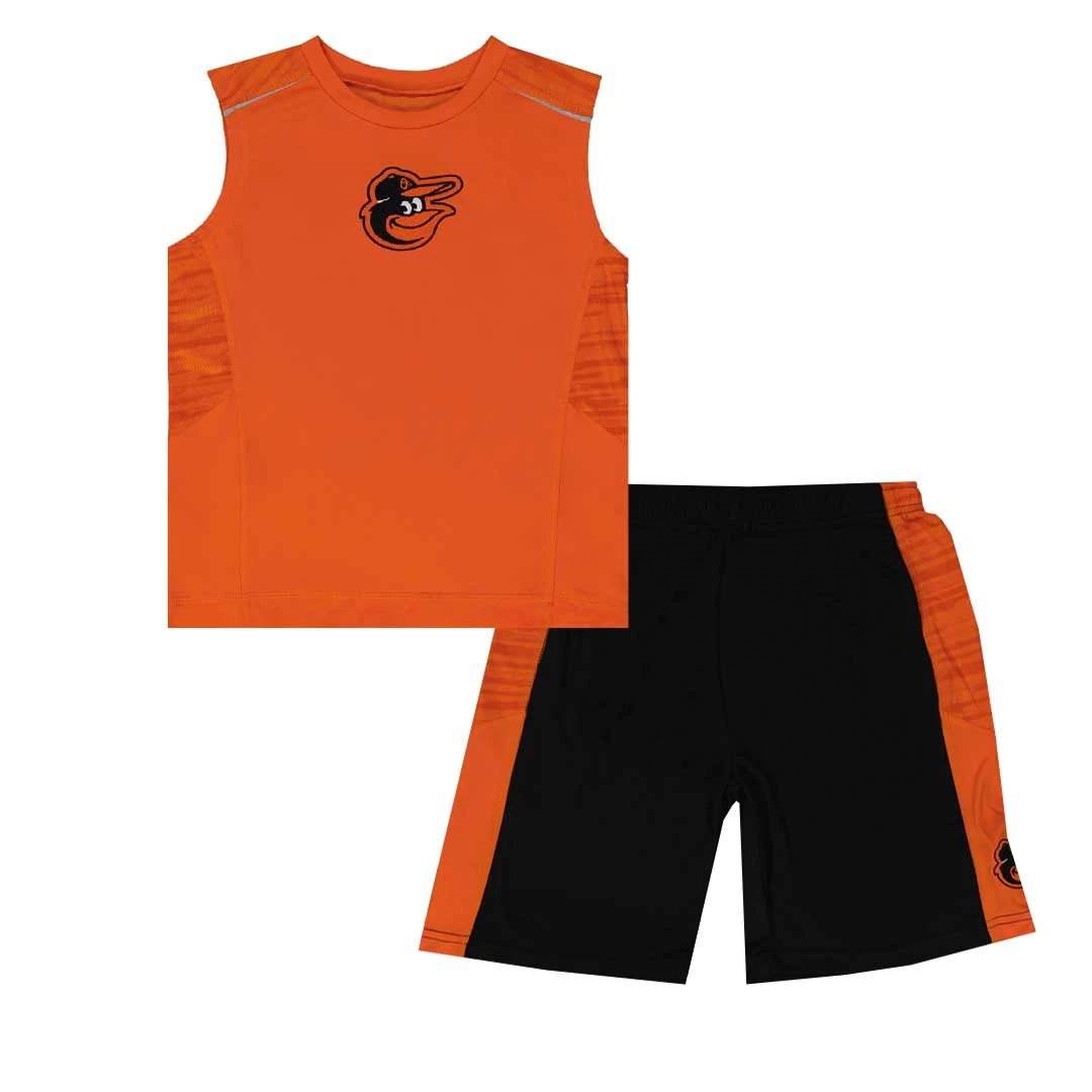 Outerstuff MLB - Kids' Baltimore Orioles T-Shirt Set (KV367CH 20) 3 Outerstuff MLB - Kids' Baltimore Orioles T-Shirt Set (KV367CH 20)
