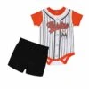 Outerstuff MLB - Kids' (Infant) Miami Marlins Creeper Set (KW32FB8 15) -SVP Sports Sale MLB Kids Infant Miami Marlins Creeper Set KW32FB8 15 1