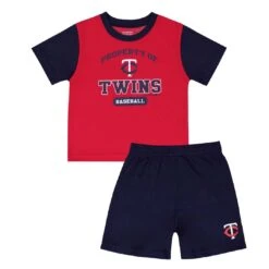 Outerstuff MLB - Kids' (Infant) Minnesota Twins Shorts Set (KT34FB6 05)