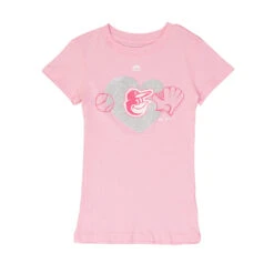 Outerstuff MLB - Girls' Baltimore Orioles T-Shirt (M5C453J 20)