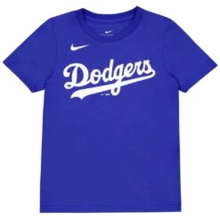 Nike MLB - Kids' (Junior) Los Angeles Dodgers Clayton Kershaw Short Sleeve T-Shirt (HZ3B7SAG2 LADCK)