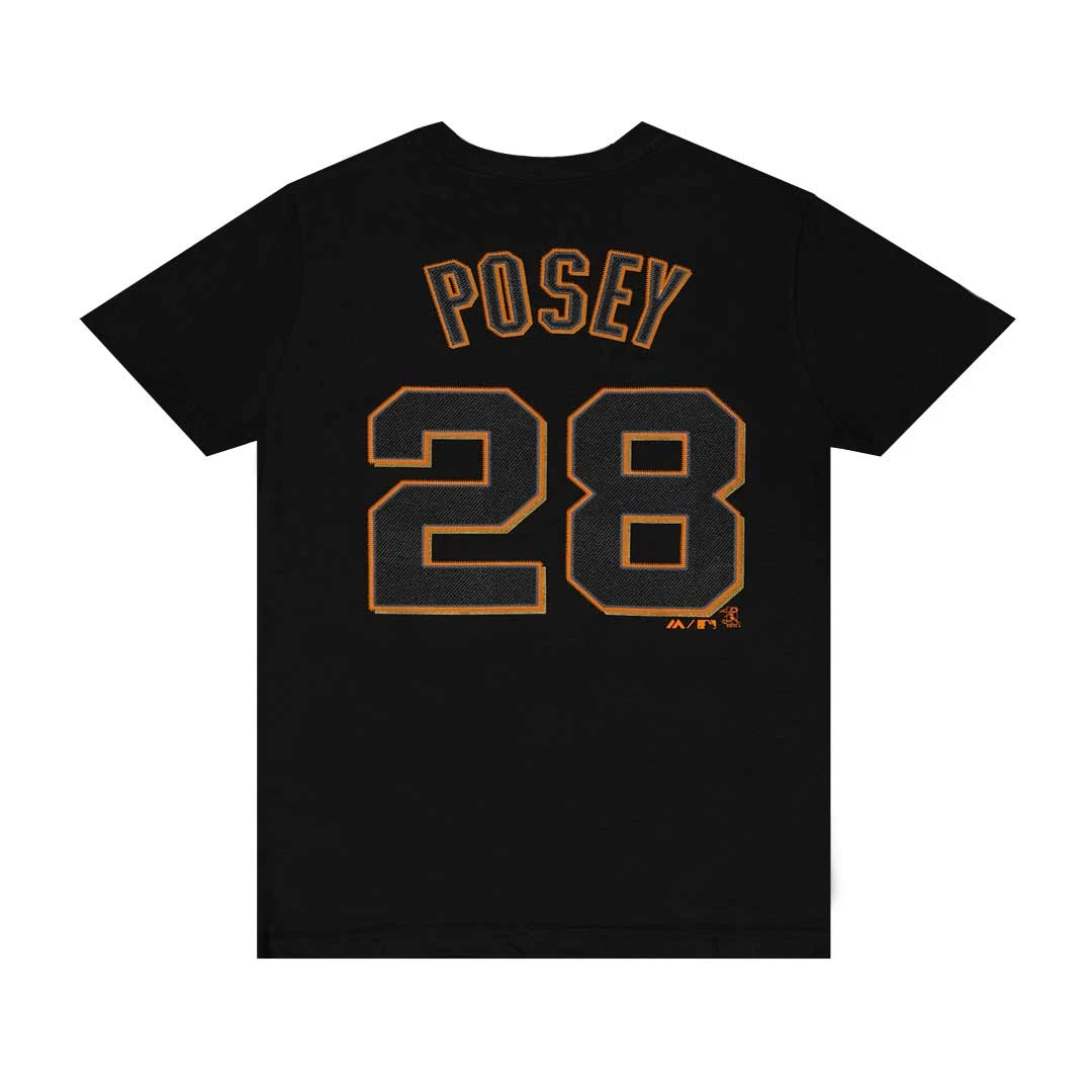 Outerstuff MLB - Kids' (Junior) San Francisco Giants Posey T-Shirt (M3753M LN) 4 Outerstuff MLB - Kids' (Junior) San Francisco Giants Posey T-Shirt (M3753M LN) - Image 2