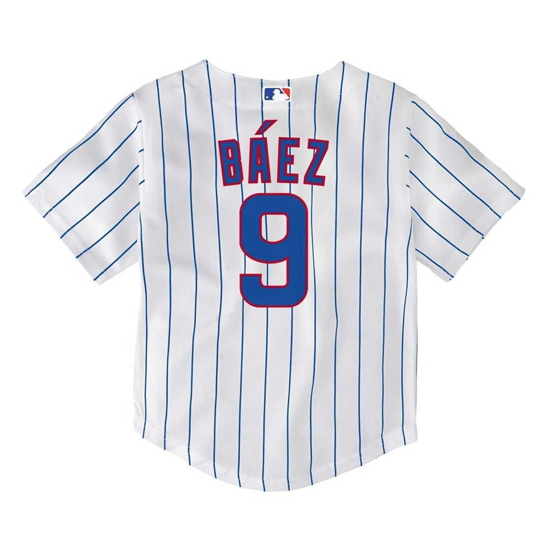 Nike MLB - Kids' (Toddler) Chicago Cubs Javier Baez Jersey (HZ3T1ZWAP) 4 Nike MLB - Kids' (Toddler) Chicago Cubs Javier Baez Jersey (HZ3T1ZWAP) - Image 2