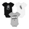 Outerstuff MLB - Kids' (Infant) Chicago White Sox 3 Pack Creeper (K327AN 01) 1 Outerstuff MLB - Kids' (Infant) Chicago White Sox 3 Pack Creeper (K327AN 01) -SVP Sports Sale MLB Kids Infant ChicagoWhiteSox3packCreeper K327AN01 01