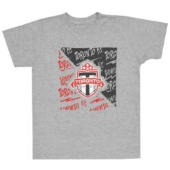 Outerstuff MLS - Kids' Toronto FC Divide Short Sleeve T-Shirt (HK6B3SCP4S01 TFC)