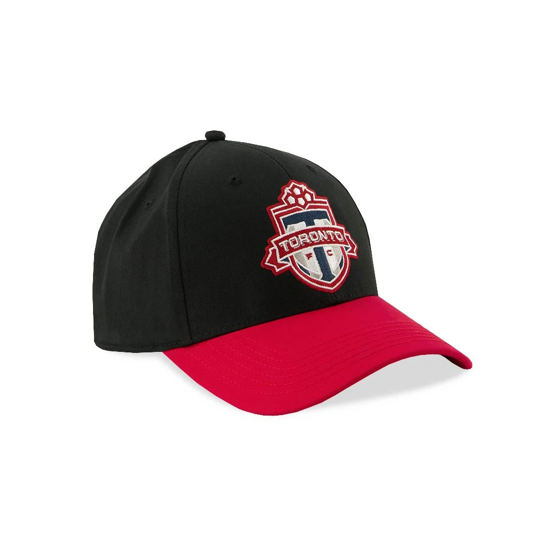 MLS - Men's Toronto FC Flat Logo Dad Hat (XVMS05PMHDCC1PB 00BRE) 4 MLS - Men's Toronto FC Flat Logo Dad Hat (XVMS05PMHDCC1PB 00BRE) - Image 2