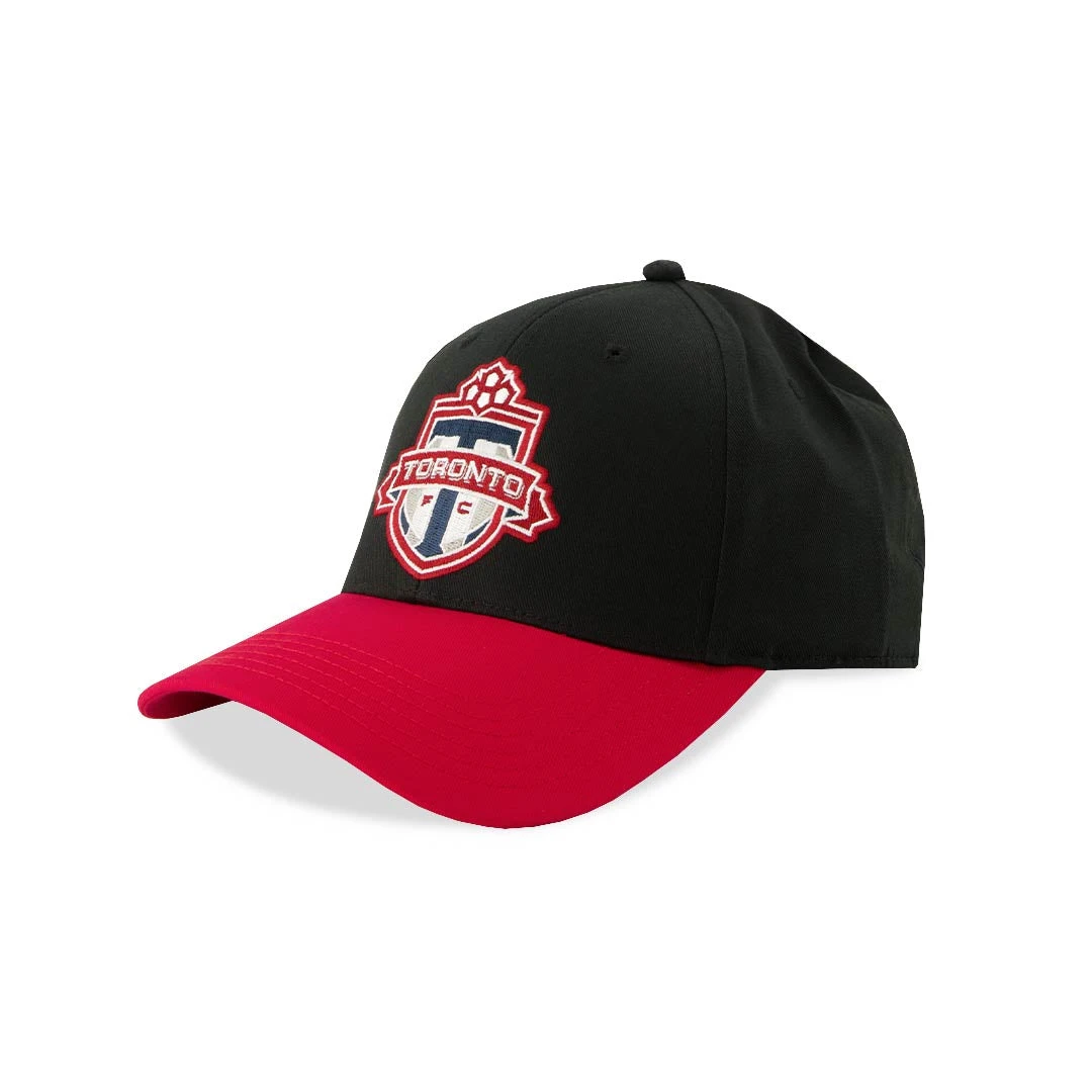 MLS - Men's Toronto FC Flat Logo Dad Hat (XVMS05PMHDCC1PB 00BRE) 5 MLS - Men's Toronto FC Flat Logo Dad Hat (XVMS05PMHDCC1PB 00BRE) - Image 3