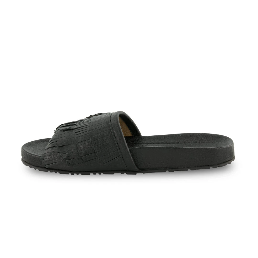 Manitobah - Women's Wasaga Fringed Slides (4061206) 4 Manitobah - Women's Wasaga Fringed Slides (4061206) - Image 2