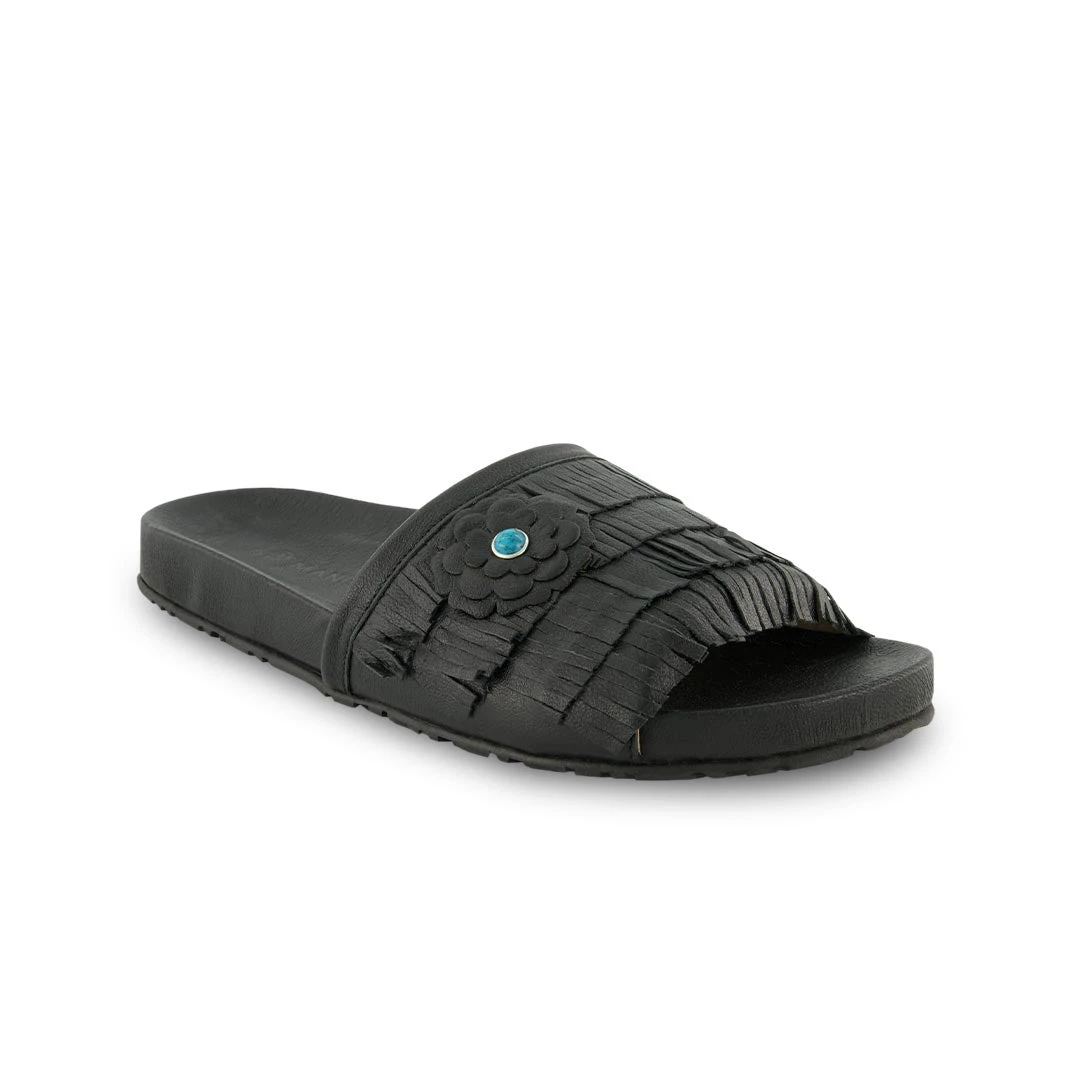 Manitobah - Women's Wasaga Fringed Slides (4061206) 5 Manitobah - Women's Wasaga Fringed Slides (4061206) - Image 3