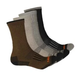 Merrell - Men's 4 Pack Hiker Crew Sock (MEA33616C4 CHAST)