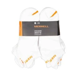 Merrell - Men's 6 Pack Low Cut Socks (MEA33566T6 WHITE) -SVP Sports Sale Merrell Men s 6pk Low Cut Socks MEA33566T6 WHITE 02