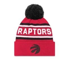 Outerstuff NBA - Kids' (Youth) Toronto Raptors Cuffed Pom Knit Beanie (HK2BOFA00 RAP)