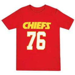 Outerstuff NFL - Kids' (Junior) Kansas City Chiefs Duvernay Tardif Short Sleeve T-Shirt (HK1B7ORD9F01)
